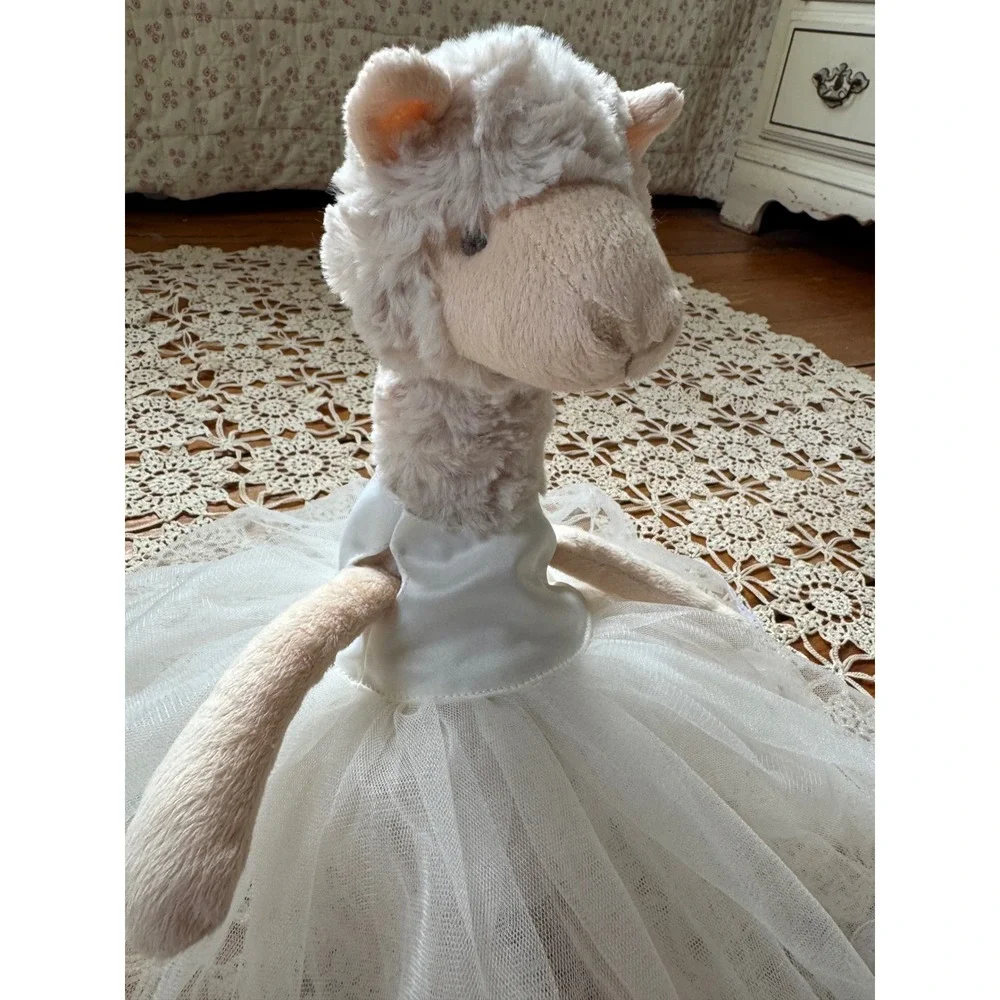 Lunaki Kids‎ Llama Plush Ballerina Stuffed Animal Toy Tulle Dress Cute